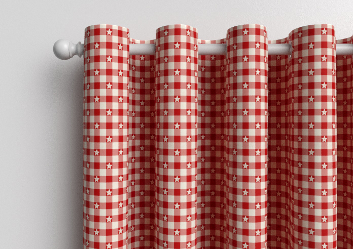 Whaley Great, Gingham Star Regatta - Made to Measure Curtains - Image 12